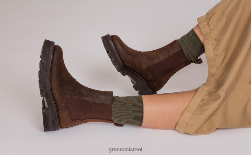 נשים חום מילי Grenson J4F4Z296 מגפיים