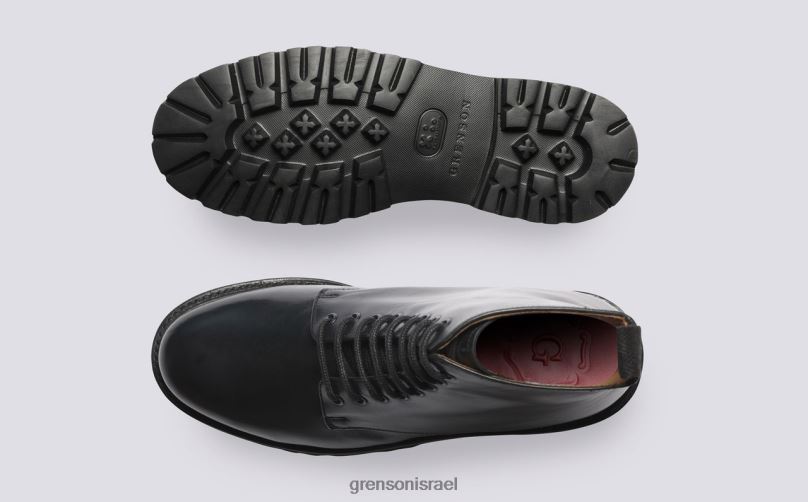 נשים שָׁחוֹר האלי Grenson J4F4Z298 מגפיים
