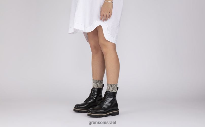 נשים שָׁחוֹר האלי Grenson J4F4Z298 מגפיים