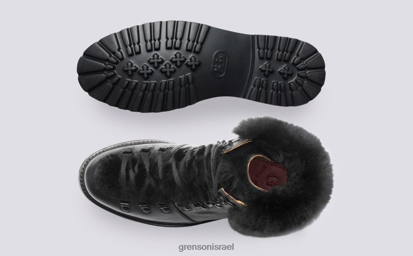 נשים שָׁחוֹר נטי Grenson J4F4Z302 מגפיים