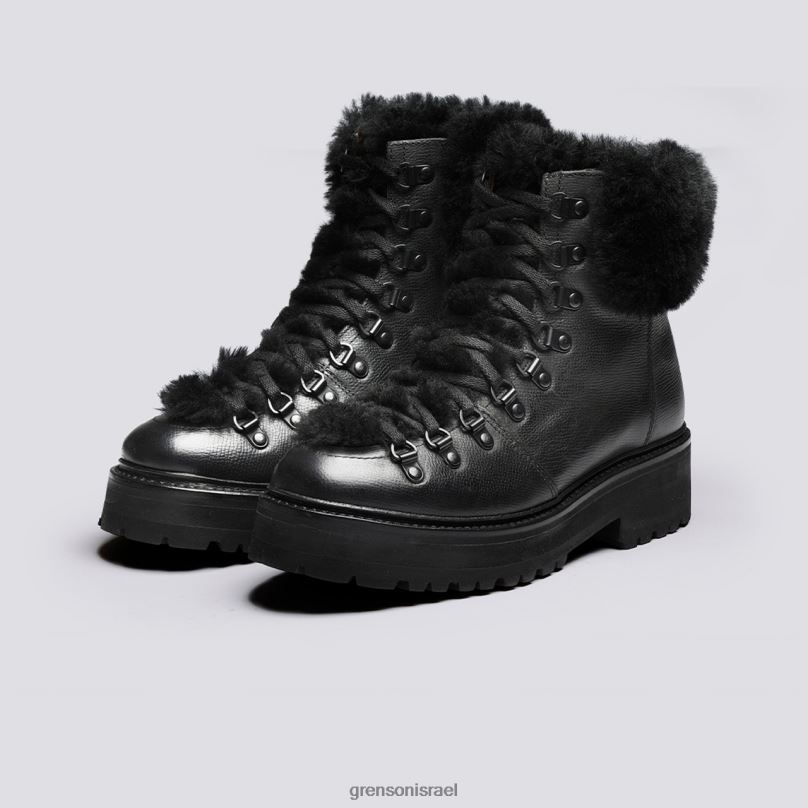 נשים שָׁחוֹר נטי Grenson J4F4Z302 מגפיים