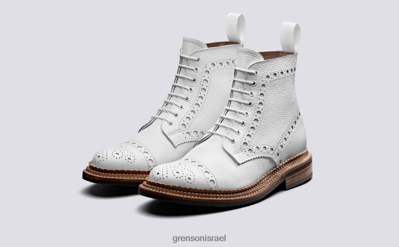 נשים לבן פרנסס Grenson J4F4Z305 מגפיים
