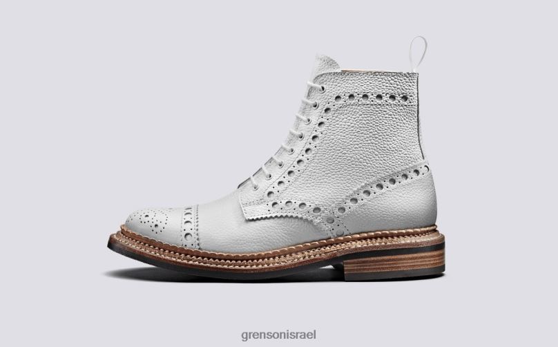 נשים לבן פרנסס Grenson J4F4Z305 מגפיים