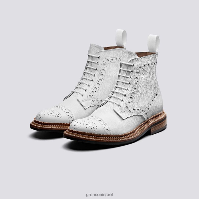נשים לבן פרנסס Grenson J4F4Z305 מגפיים