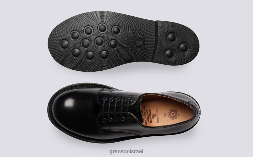נשים שָׁחוֹר דבון Grenson J4F4Z308 נעליים רשמיות