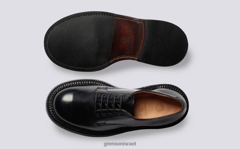 נשים שָׁחוֹר דבון Grenson J4F4Z309 נעליים רשמיות