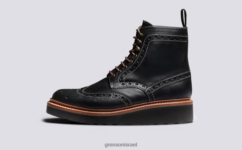 גברים שָׁחוֹר פרד Grenson J4F4Z30 מגפיים