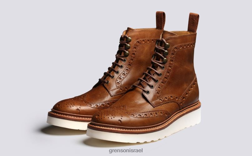 גברים טִבעִי פרד Grenson J4F4Z31 מגפיים