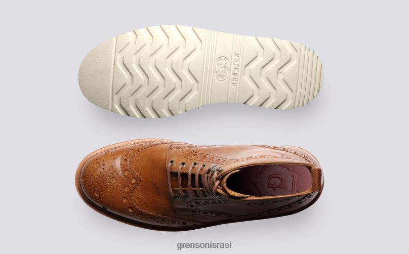 גברים טִבעִי פרד Grenson J4F4Z31 מגפיים