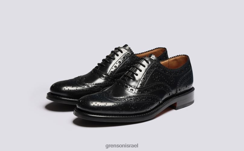 נשים שָׁחוֹר אוונגלין Grenson J4F4Z321 נעליים רשמיות