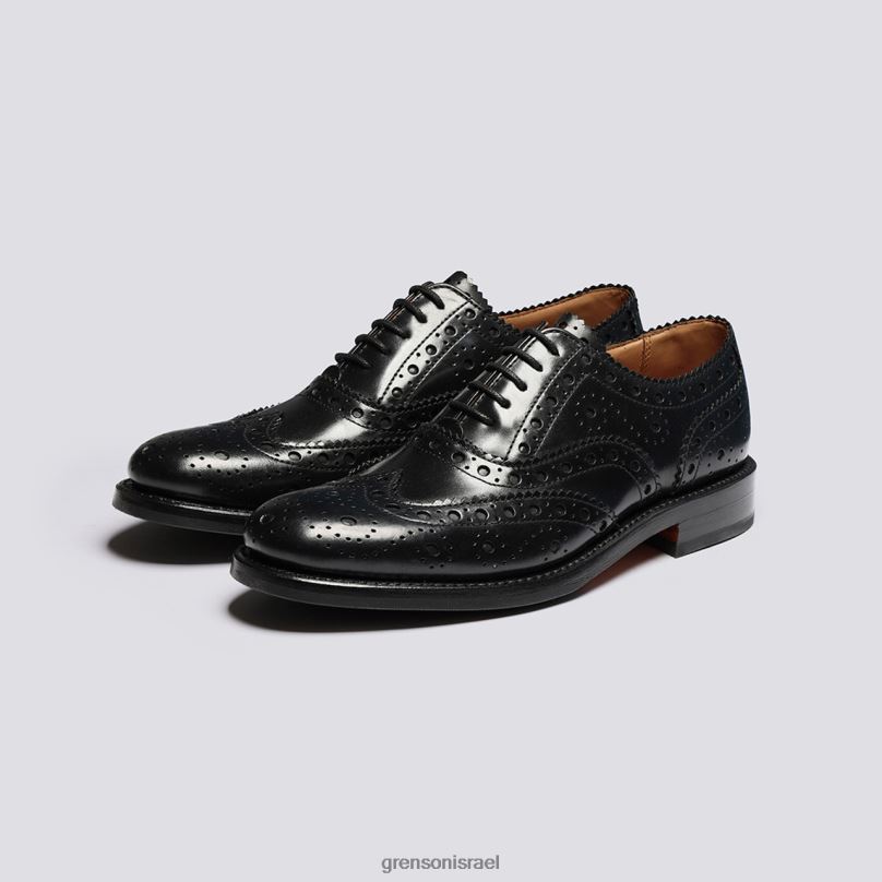 נשים שָׁחוֹר אוונגלין Grenson J4F4Z321 נעליים רשמיות