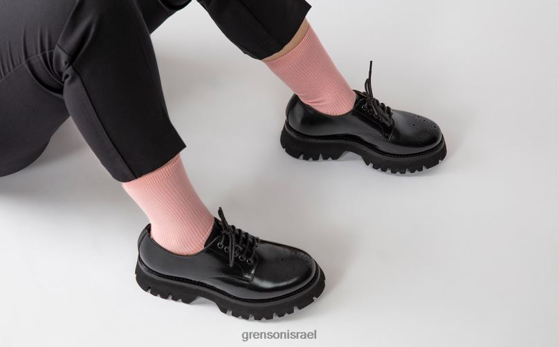 נשים שָׁחוֹר הולי Grenson J4F4Z323 נעליים רשמיות
