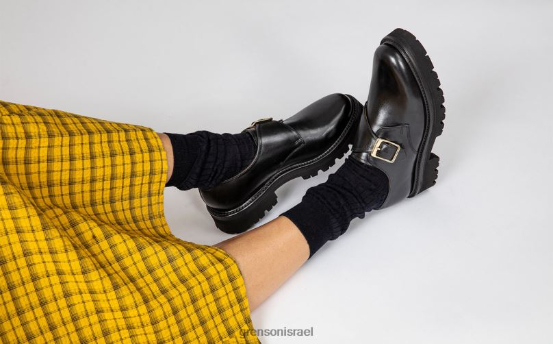 נשים שָׁחוֹר ג'נה Grenson J4F4Z325 נעליים רשמיות