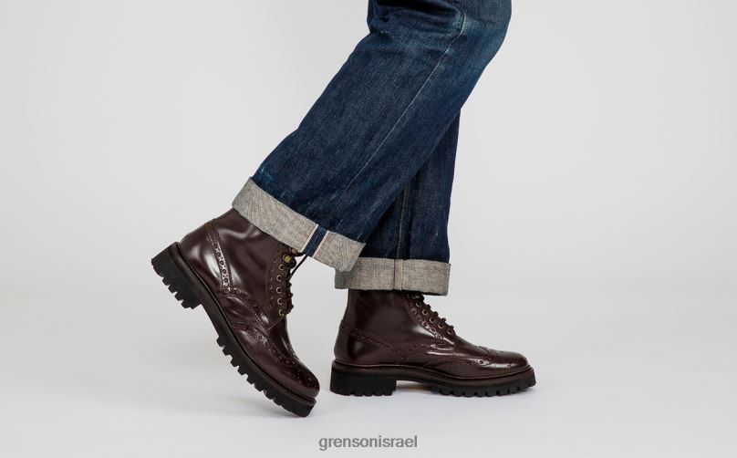 גברים חום פרד Grenson J4F4Z32 מגפיים