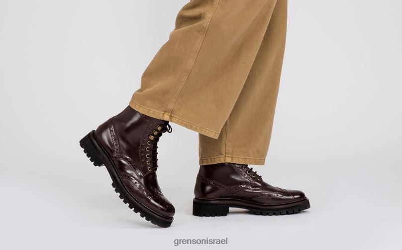 גברים חום פרד Grenson J4F4Z32 מגפיים