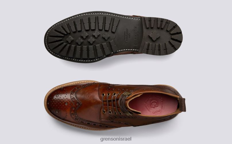 גברים לְהִשְׁתַזֵף פרד Grenson J4F4Z34 מגפיים