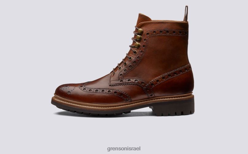 גברים לְהִשְׁתַזֵף פרד Grenson J4F4Z34 מגפיים