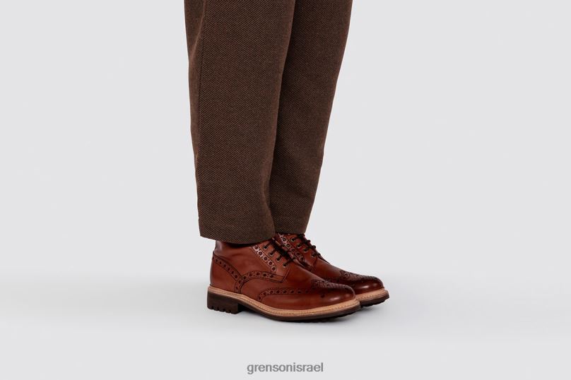 גברים לְהִשְׁתַזֵף פרד Grenson J4F4Z34 מגפיים