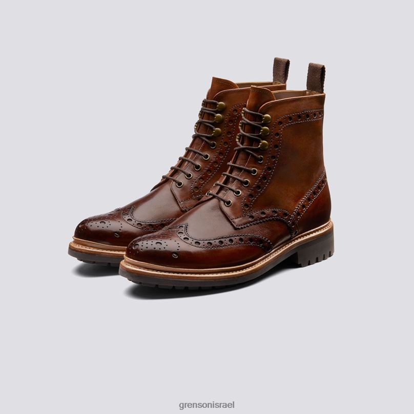 גברים לְהִשְׁתַזֵף פרד Grenson J4F4Z34 מגפיים