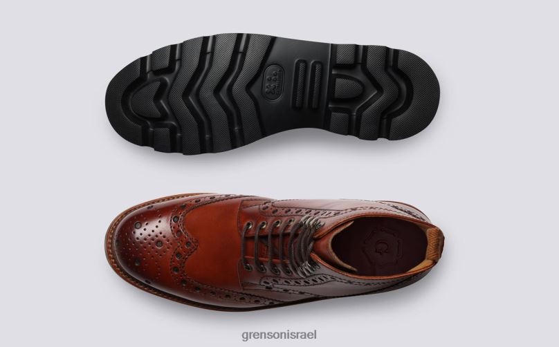 גברים לְהִשְׁתַזֵף פרד Grenson J4F4Z35 מגפיים