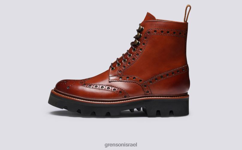 גברים לְהִשְׁתַזֵף פרד Grenson J4F4Z35 מגפיים