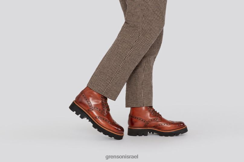 גברים לְהִשְׁתַזֵף פרד Grenson J4F4Z35 מגפיים