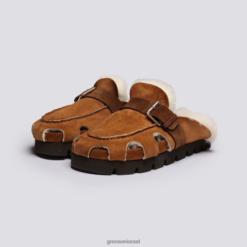נשים חום מנוקד Grenson J4F4Z369 סנדלים