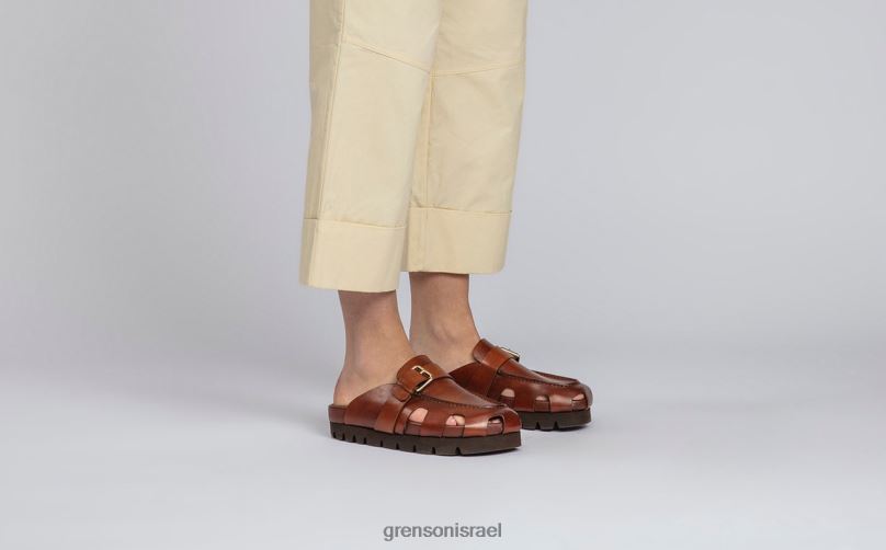 נשים לְהִשְׁתַזֵף מנוקד Grenson J4F4Z370 סנדלים