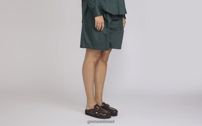 נשים חום כהה מנוקד Grenson J4F4Z371 סנדלים