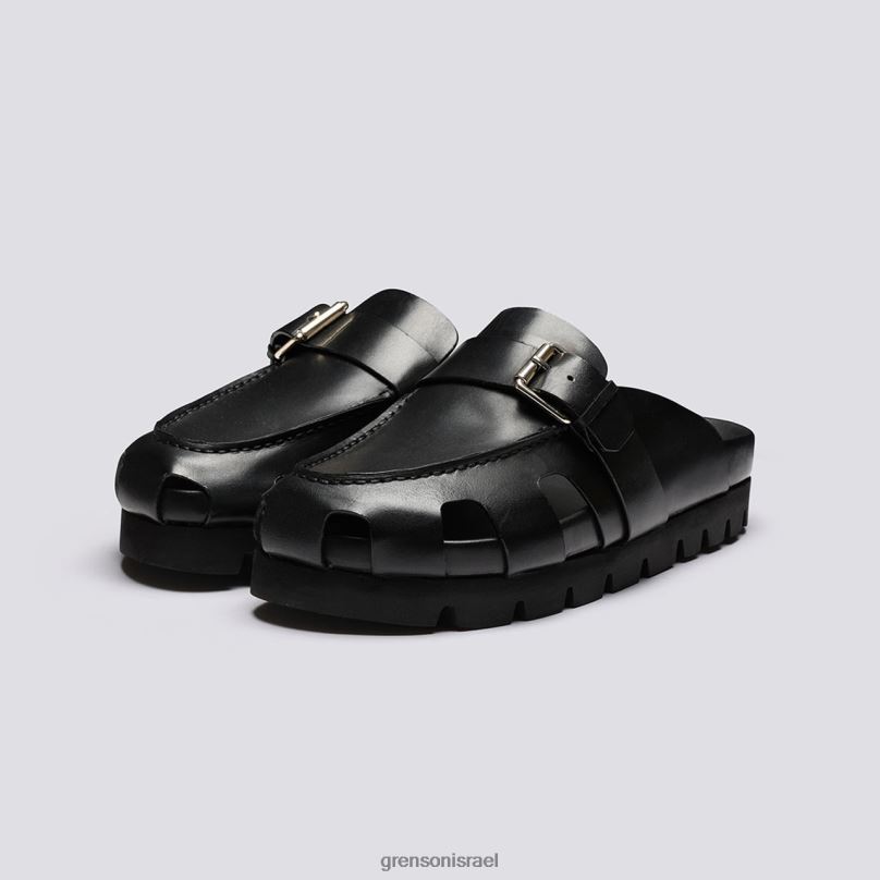נשים שָׁחוֹר מנוקד Grenson J4F4Z372 סנדלים