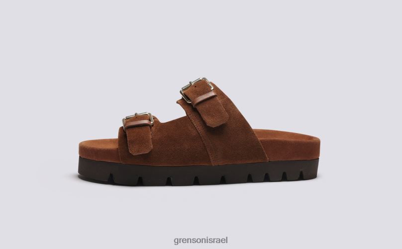 נשים חום צוֹמֵחַ Grenson J4F4Z373 סנדלים