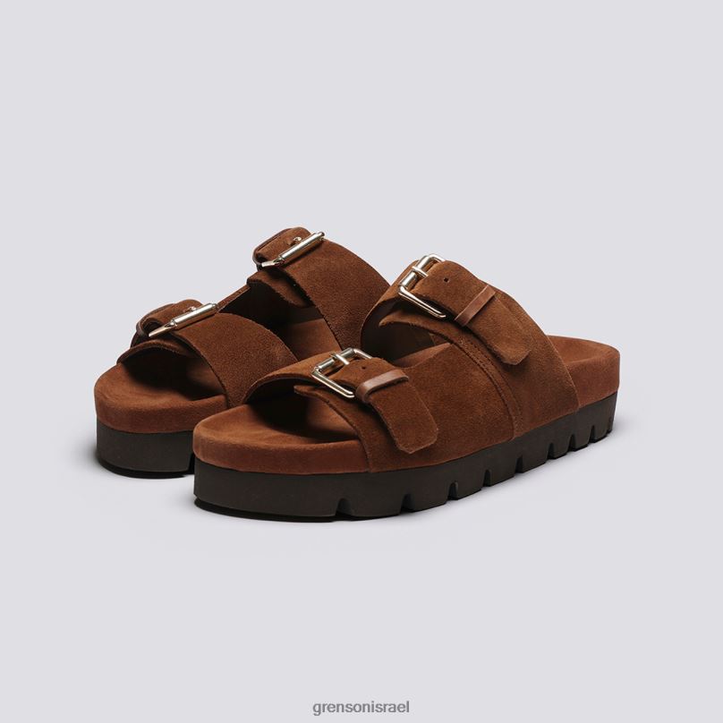 נשים חום צוֹמֵחַ Grenson J4F4Z373 סנדלים
