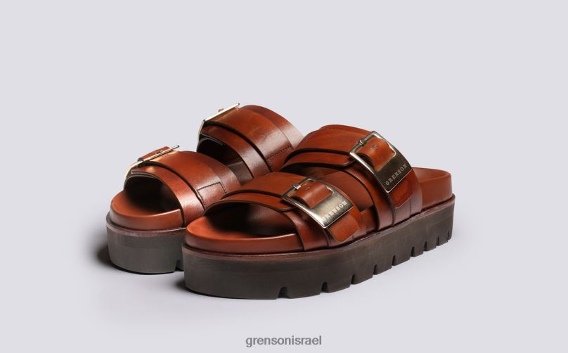 נשים לְהִשְׁתַזֵף אידא Grenson J4F4Z376 סנדלים