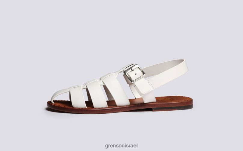 נשים לבן מלכה Grenson J4F4Z378 סנדלים