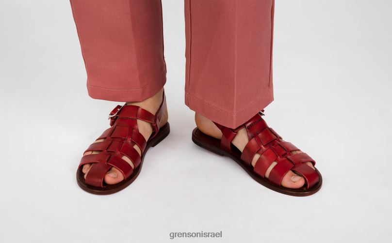 נשים אָדוֹם מלכה Grenson J4F4Z379 סנדלים