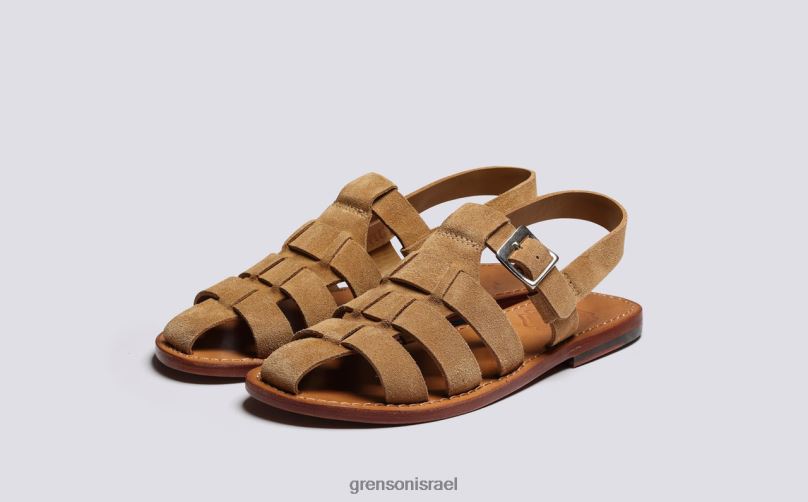 נשים קַרַמֵל מלכה Grenson J4F4Z380 סנדלים