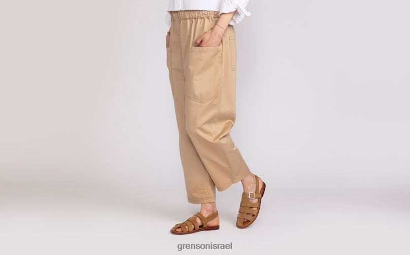 נשים קַרַמֵל מלכה Grenson J4F4Z380 סנדלים