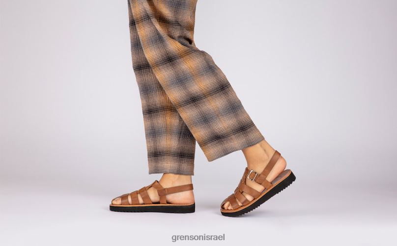 נשים ג'ינג'ר מבריק מלכה Grenson J4F4Z383 סנדלים