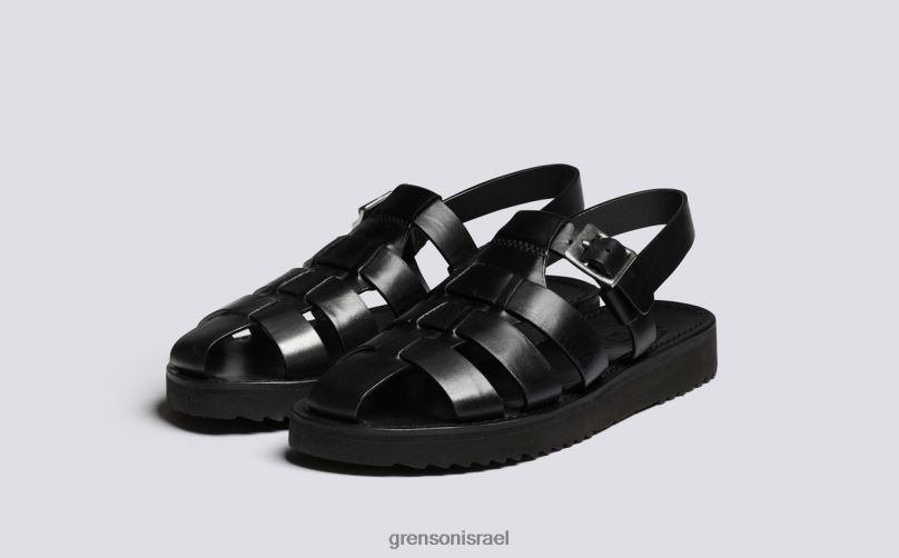 נשים שָׁחוֹר מלכה Grenson J4F4Z385 סנדלים