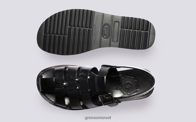 נשים שָׁחוֹר מלכה Grenson J4F4Z385 סנדלים