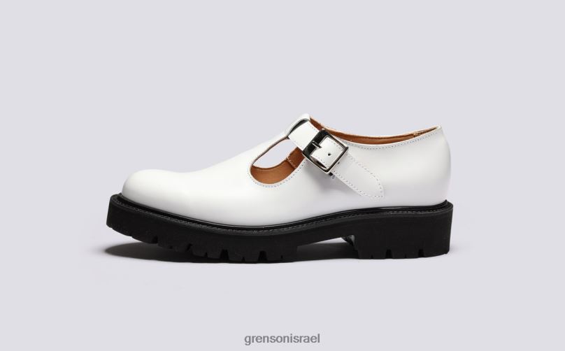 נשים לבן מרילבון Grenson J4F4Z389 סנדלים