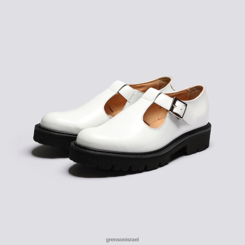 נשים לבן מרילבון Grenson J4F4Z389 סנדלים