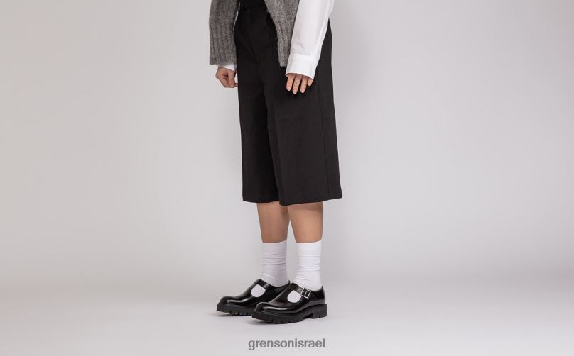 נשים שָׁחוֹר מרילבון Grenson J4F4Z390 סנדלים