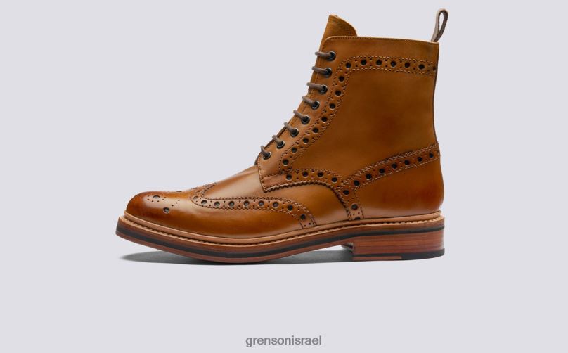גברים לְהִשְׁתַזֵף פרד Grenson J4F4Z3 מגפיים