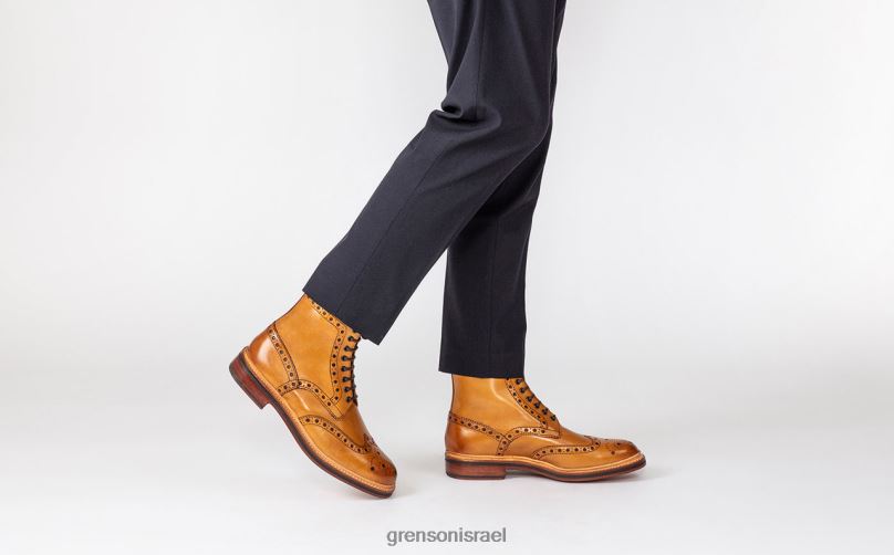 גברים לְהִשְׁתַזֵף פרד Grenson J4F4Z3 מגפיים