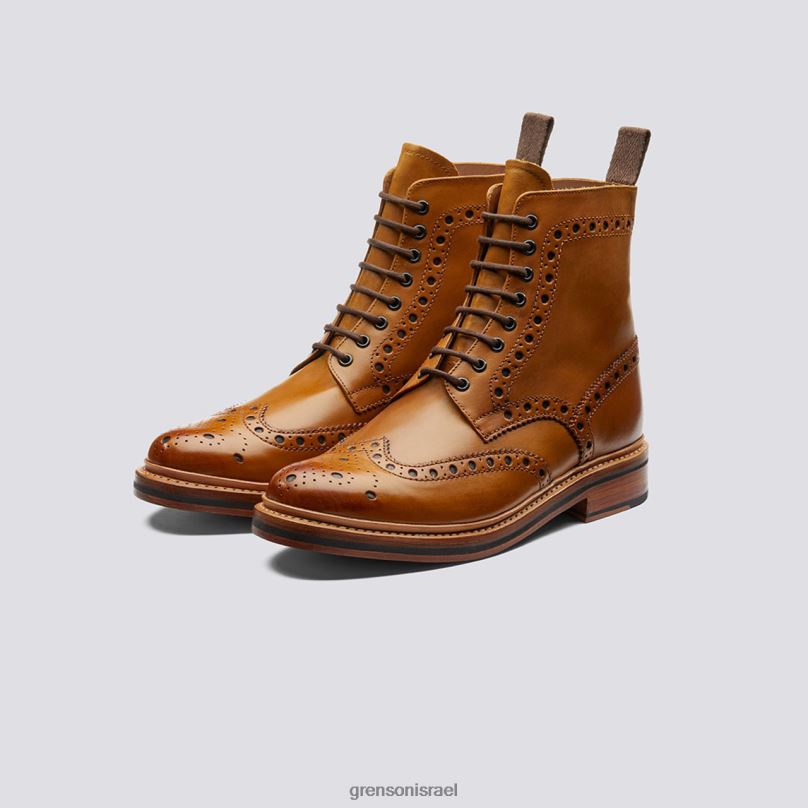 גברים לְהִשְׁתַזֵף פרד Grenson J4F4Z3 מגפיים