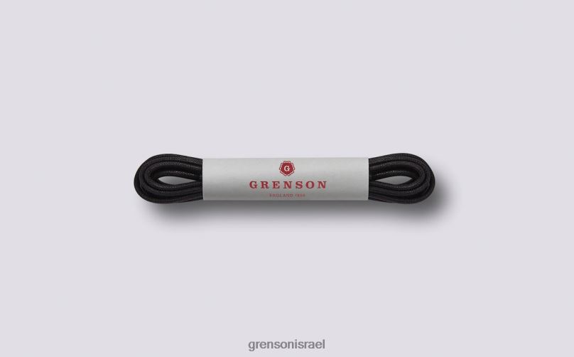 לִשְׁנֵי הַמִינִים שָׁחוֹר שרוכי נעליים Grenson J4F4Z432 אביזרים