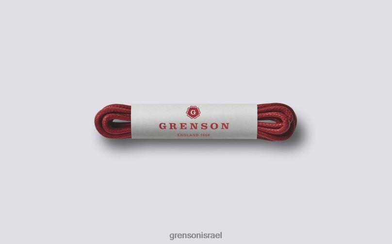 לִשְׁנֵי הַמִינִים אָדוֹם שרוכי נעליים Grenson J4F4Z438 אביזרים