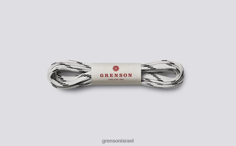 לִשְׁנֵי הַמִינִים לבן שרוכי מגפי הליכה Grenson J4F4Z444 אביזרים