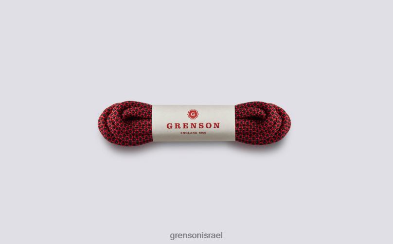לִשְׁנֵי הַמִינִים אָדוֹם שרוכי מגפי הליכה Grenson J4F4Z447 אביזרים